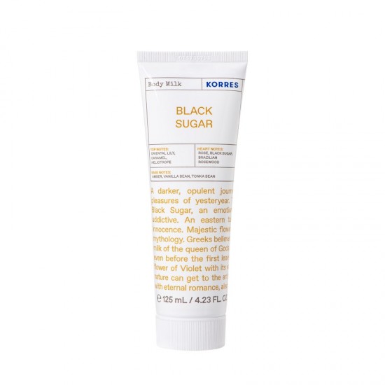 KORRES Black Sugar Moisturizing Body Milk 125ml KORRES Black Sugar Moisturizing Body Milk 125ml