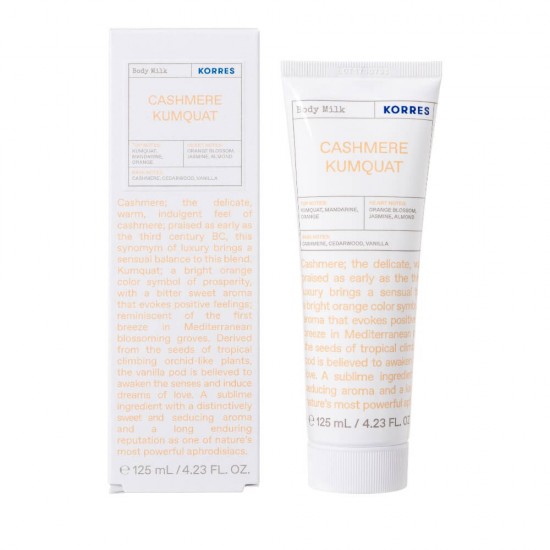 KORRES Moisturizing Body Lotion with Cashmere and Kumquat 125ml KORRES Moisturizing Body Lotion with Cashmere and Kumquat 125ml