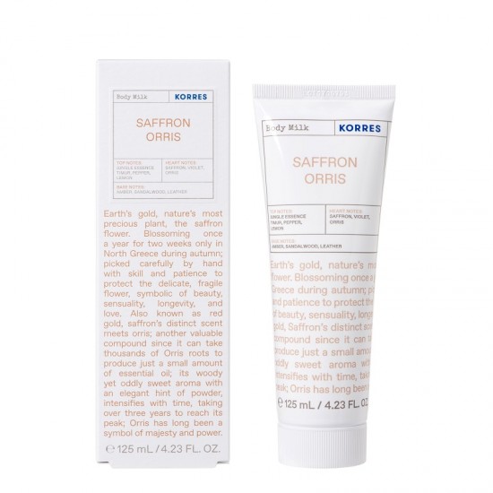 Korres Saffron Orris Moisturizing Body Milk 125ml
