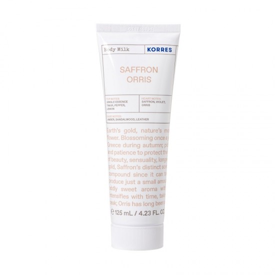 Korres Saffron Orris Moisturizing Body Milk 125ml