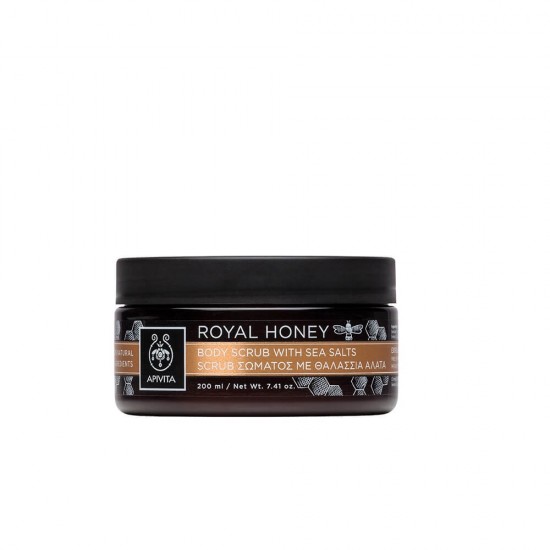 APIVITA Royal Miere Corp Scrub Sare de mare 200