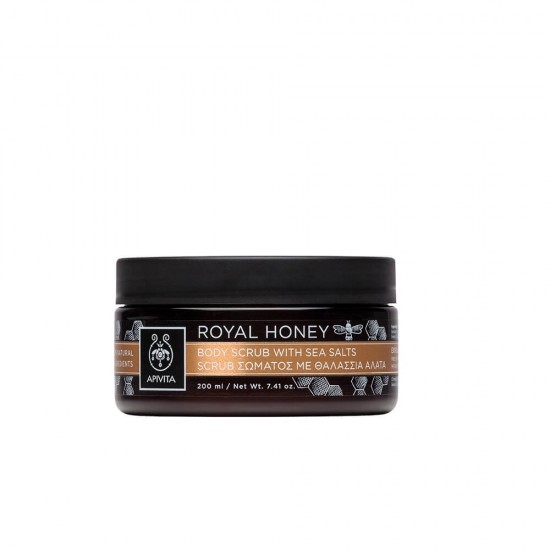 APIVITA Royal Honey Body Scrub with Sea Salts 200ml