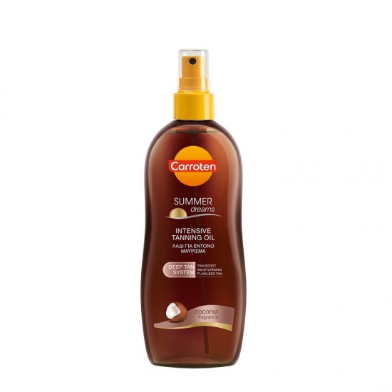 CARROTEN Summer Dreams Coconut Intensive Tanning Oil Spray 200ml CARROTEN Summer Dreams Coconut Intensive Tanning Oil Spray 200ml