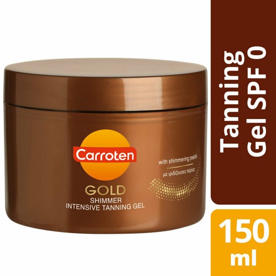 Carroten Gold Shimmer Intensive Gel Tanning for the Body with Color 150ml Carroten Gold Shimmer Intensive Gel Tanning for the Body with Color 150ml