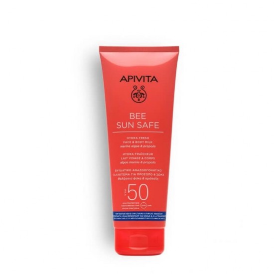 APIVITA Bee Sun Safe Hydra Fresh Lapte pentru fata si corp SPF50 200ml