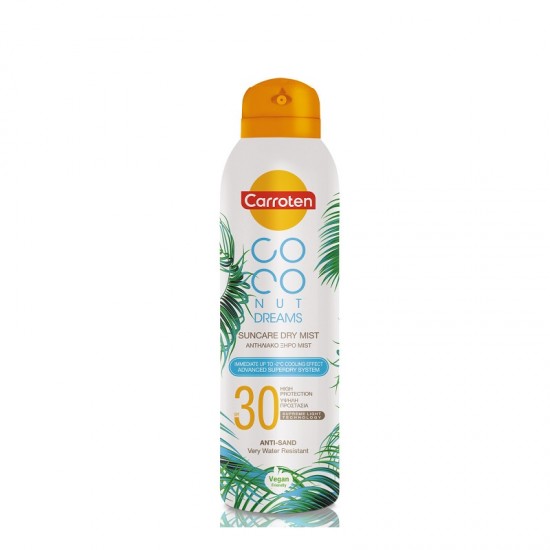 CARROTEN Coconut Dry Mist SPF30 Αντηλιακό Ξηρό Mist 200ml