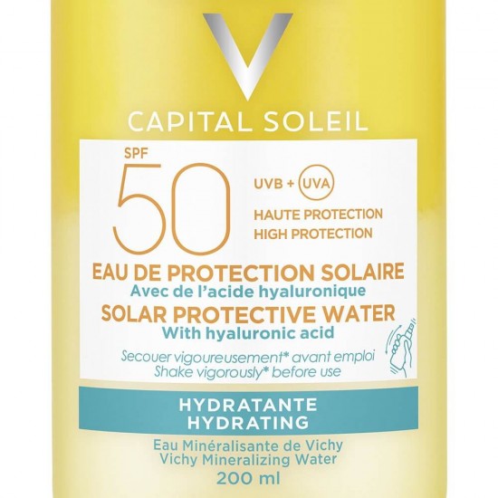 VICHY Capital Soleil Moisturizing Sun Protection Water SPF50 200ml VICHY Capital Soleil Moisturizing Sun Protection Water SPF50 200ml