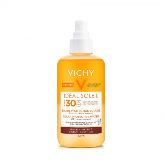 VICHY Idéal Capital Soleil Sunscreen Water SPF30 Enhanced Tanning with B-Carotene 200ml VICHY Idéal Capital Soleil Sunscreen Water SPF30 Enhanced Tanning with B-Carotene 200ml
