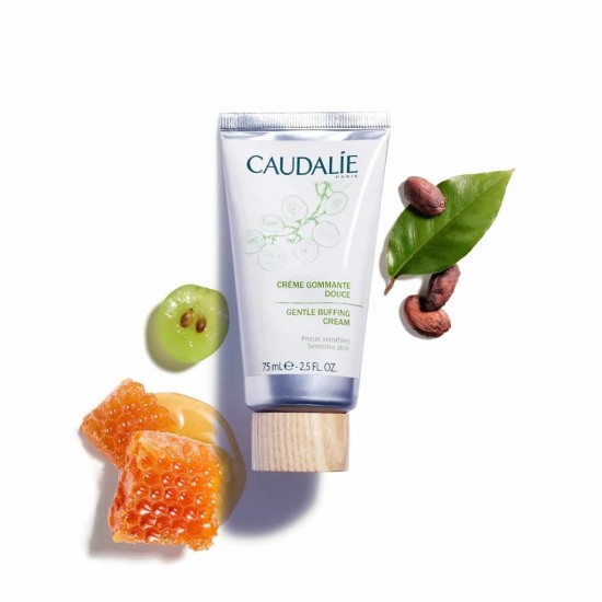 CAUDALIE Gentle Buffing Cream Κρέμα Καθαρισμού Ήπιας Απολέπισης 75ml