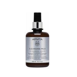 APIVITA Cleansing Cleansing Milk 3 in 1 for face and eyes with chamomile and honey 300ml