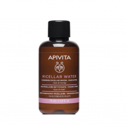 APIVITA Micellar Cleansing Water for Face & Eyes with Rose & Honey 75ml