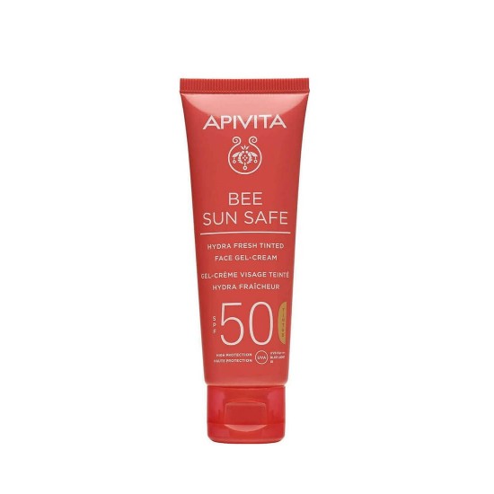 APIVITA Bee Sun Safe Hydra Fresh Tinted Sunscreen Face Cream SPF50 50ml