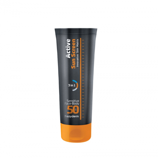 FREZYDERM Active Sunscreen for Sensitive Face and Body SPF50 150ml