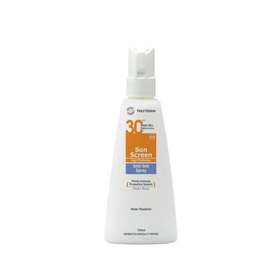 FREZYDERM Anti-Wrinkle Face & Body Sunscreen Spray SPF30 150ml