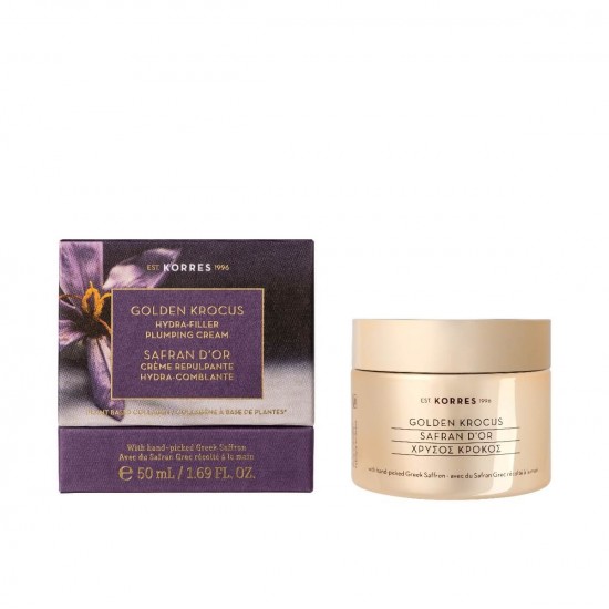 KORRES Golden Krocus Hydra-filler Plumping Cream 50ml