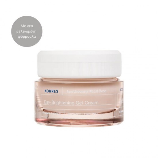 KORRES Apothecary Wild Rose Day-Brightening Gel-Cream with Vitamin Super C for Normal-Combination Skin 40ml