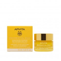 APIVITA Beessential Oils Strengthening & Nourishing Night Balm with Essential Oils 15ml 