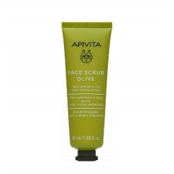 Scrub facial APIVITA pentru exfoliere profunda cu masline 50ml