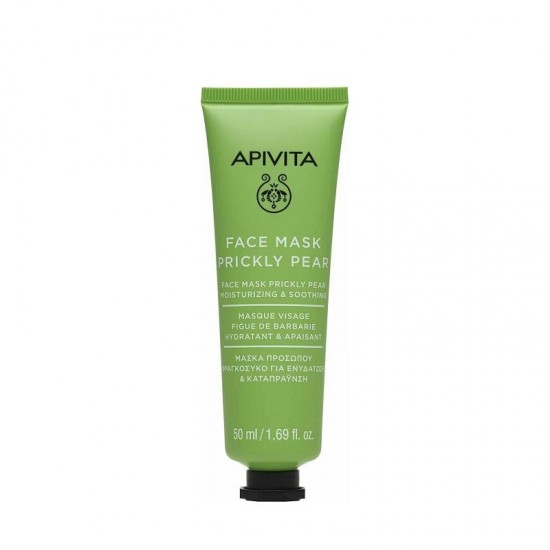 APIVITA Prickly Pear Face Mask - Moisturizing & Soothing 50ml