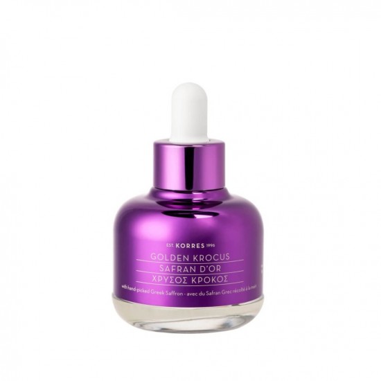 KORRES Golden Krocus Limited Edition Ageless Saffron Face Elixir 30ml KORRES Golden Krocus Limited Edition Ageless Saffron Face Elixir 30ml
