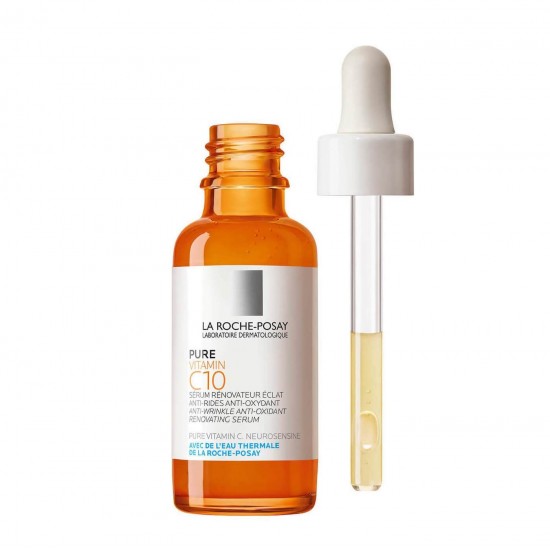 LA ROCHE-POSAY Pure Vitamin C10 Serum 30ml LA ROCHE-POSAY Pure Vitamin C10 Serum 30ml