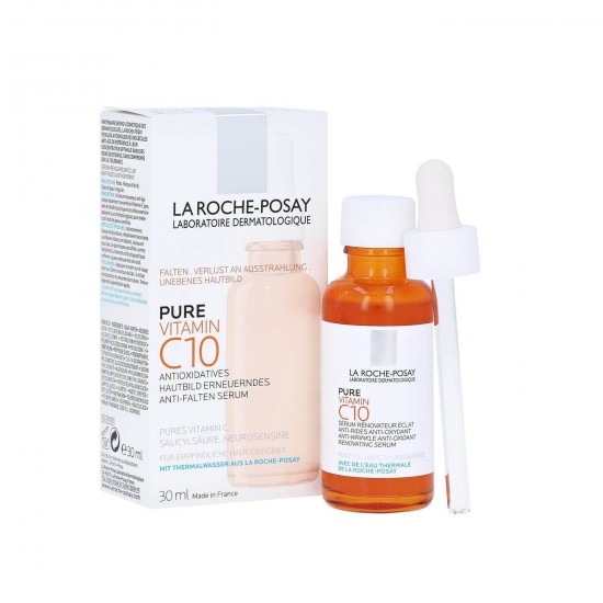 LA ROCHE-POSAY Pure Vitamin C10 Serum 30ml LA ROCHE-POSAY Pure Vitamin C10 Serum 30ml