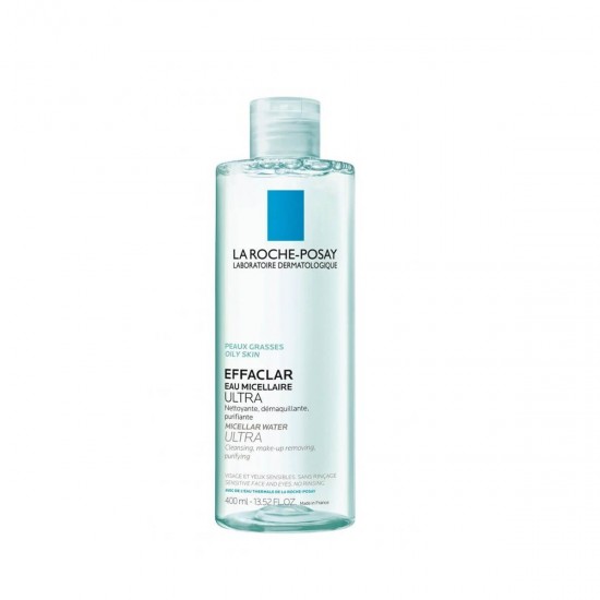 LA ROCHE-POSAY Effaclar Eau Micellaire Ultra - Καθαριστική λοσιόν για λιπαρό και ευαίσθητο δέρμα 400ml