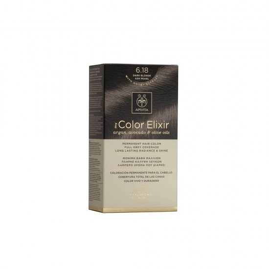 APIVITA My Color Elixir 6.18 Dark Blonde Sandre Perle APIVITA My Color Elixir 6.18 Dark Blonde Sandre Perle