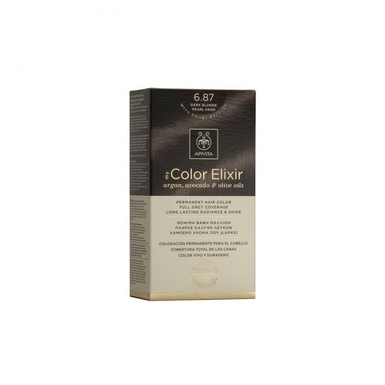 APIVITA My Color Elixir 6.87 Dark Blonde Pearl Sand APIVITA My Color Elixir 6.87 Dark Blonde Pearl Sand