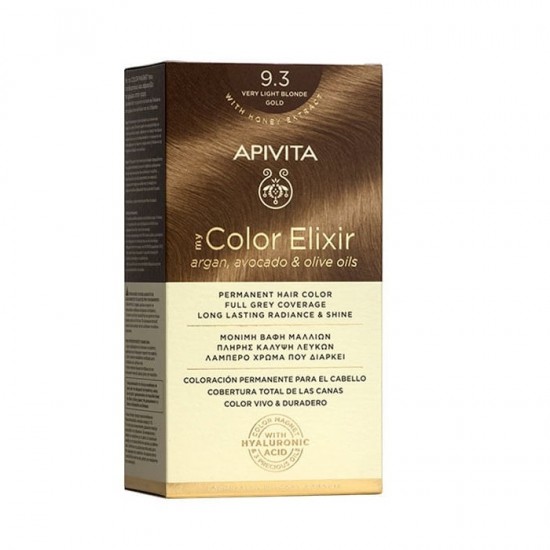 APIVITA My Color Elixir 9.3 Very Light Golden Blonde APIVITA My Color Elixir 9.3 Very Light Golden Blonde