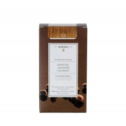KORRES Argan Oil Advanced Colorant - Μόνιμη Βαφή 7.3 Ξανθό Χρυσό Μελί