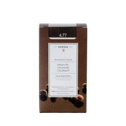 KORRES Argan Oil Advanced Colorant - Permanent Hair Dye 4.77 Chocolate KORRES Argan Oil Advanced Colorant - Permanent Hair Dye 4.77 Chocolate