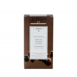 KORRES Argan Oil Advanced Colorant - Permanent Hair Dye 5.7 Chocolate