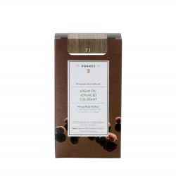 KORRES Argan Oil Advanced Colorant - Permanent Hair Dye 7.1 Medium Blonde