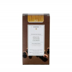 KORRES Argan Oil Advanced Colorant - Permanent Hair Dye 8.3 Light Honey Blonde