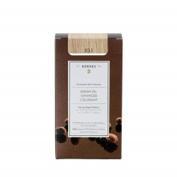 KORRES Argan Oil Advanced Colorant – Permanent Hair Dye 10.1 Platinum Blonde Sandwich