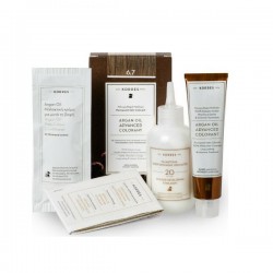 KORRES Argan Oil Ageless Colorant with Ceramides - Permanent Hair Dye 6.17 Blonde Dark Beige
