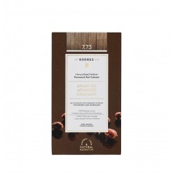 KORRES Argan Oil Ageless Colorant with Ceramides - Permanent Hair Dye 7.73 Golden Mocha KORRES Argan Oil Ageless Colorant with Ceramides - Permanent Hair Dye 7.73 Golden Mocha