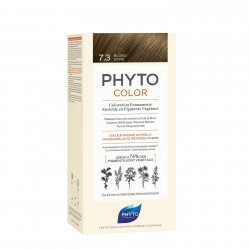 PHYTO Phytocolor Permanent Hair Color 7.3 Blonde Gold 50ml