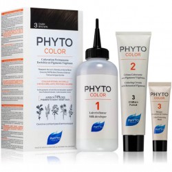 PHYTO Phytocolor Permanent Hair Color 3 Dark Brown 50ml