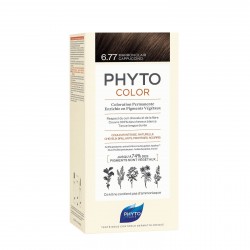 PHYTO Phytocolor Permanent Hair Color 6.77 Light Brown Cappuccino 50ml