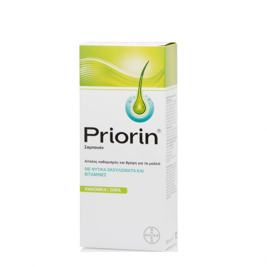 BAYER Priorin Shampoo Anti Hair Loss For Normal-Dry 200ml