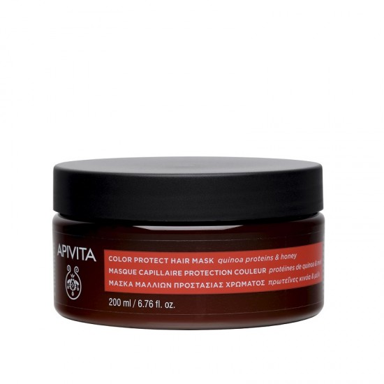 APIVITA Hair Mask with Color Protection and Proteins Quinoa & Honey 200ml
