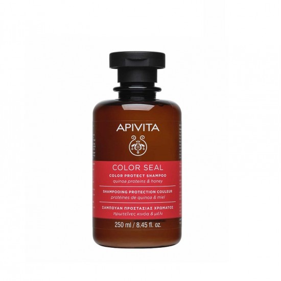APIVITA Color Seal Color Protect Shampoo Quinoa proteins & Honey 250ml