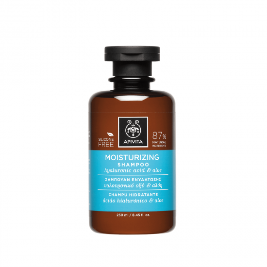 APIVITA Holistic Hair Care Moisturizing Shampoo with Hyaluronic Acid & Aloe 250ml APIVITA Holistic Hair Care Moisturizing Shampoo with Hyaluronic Acid & Aloe 250ml