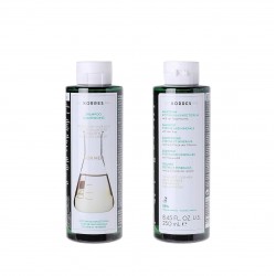 KORRES Anti-hair loss shampoo with cystine and minerals for men 2x250ml