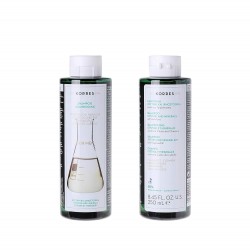 KORRES Anti-hair loss shampoo with cystine and minerals for men 2x250ml KORRES Anti-hair loss shampoo with cystine and minerals for men 2x250ml