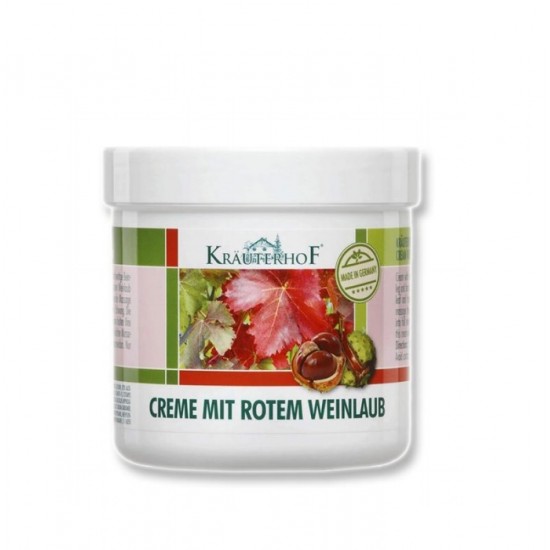 KRAUTERHOF Cream with Horse Chestnut & Red Vine Leaves 250ml