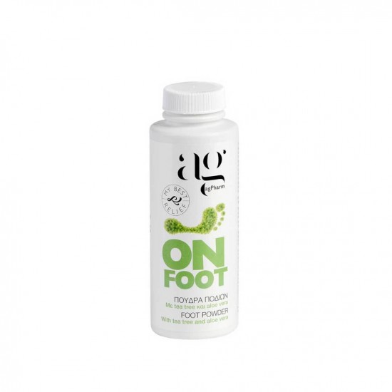 Ag Pharm Foot Powder with Tea Tree and Aloe Vera 100ml