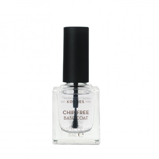 KORRES Gel Effect Chip Free Base Coat Διάφανη Βάση 11ml 